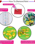 5 Pack Stitch Diamond Painting Kits Keychains,Diy 5D Full Drill Special Shape Rhinestone Painting Kit for Kids Beginners Adults,Stitch Paint by Number Diamond Dots Art Key Chain Gems Art Craft
