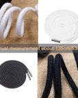 8 Pieces Drawstring Cords Replacement Drawstrings with Easy Threaders for Sweatpants Shorts Pants Jackets Coats (8 Pieces)