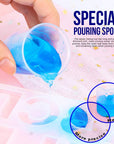 50Ml/1.7Oz Epoxy Mixing Cups, 38PCS Graduated Epoxy Resin Cups, Resin Mixing Cups, Beaker, Pouring Cup, Plastic Measuring Cup for Resin, Epoxy, Acrylic Paint, with 40 PCS Wood Craft Sticks