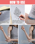 20PCS Tattoo Transfer Paper - Tattoo Stencil Paper for Tattooing Thermal Transfer Paper Transfer Paper Tattooing Temporary Tattoo Paper for Tattoo Stencils Kit Tattoo Supplies 8.5 X 11Inch