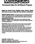 Mosaic Glue - Non-Toxic & Water Resistant, Ideal for All Tiles & Surfaces, 2-Ounce
