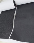 6 Inch Width Self Adhesive Hook and Loop Fastening Tape Heavy Duty Strips 1 Yard (Black, 6 Inch X 1.1 Yard)