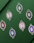 Virgin Mary Charms 35 Pcs Virgencita Charms Virgen De Guadalupe Charms Alloy Enamel Pendant Charms Inlay Rhinestones Our Lady of Guadalupe Charms Mexican Charms for Bracelets Necklaces Jewelry Making