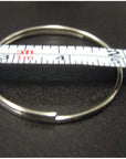 Lot 1000 Pc 1" Bulk Split Rings /Locksmith Give Away Keyrings / 1.1Mm X 28Mm/New