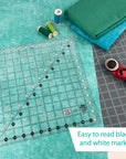 Quilt Ruler 12-1/2In Square - CGR12