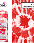 One-Step Tie-Dye Kit  Fabric Dye Open Stock 21543 Fdy Opstk Red 3/36, as Detailed