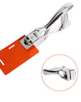 Slot Punch Badge Hole Punch Plier Tool for PVC ID Card Hand Held (Punch)