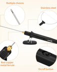 Hot Wire Foam Cutter Kit, 18W Styrofoam Knife Cutter Electric Hot Wire Foam Cutting Tool, Heated Foam Carving Knife Kit with Cleaning Pen