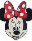 Disney Minnie Mouse Iron on Applique Patch for Clothes, Backpacks, and Accessories, 2.75" W X 3" L, Multicolor