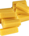 24 Yellow Beeswax Blocks, Bees Wax Making, DIY Projects, Candle Making,1 Oz Each
