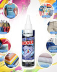 Heat Transfer Vinyl Remover for Fabrics, Rapid Remover Adhesive Remover, Powerful Residue Remover-125 ML