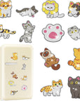 12 PCS Diamond Painting Refrigerator Magnets, Cat Diamond Painting Kits for Adults, Diamond Art Kits for Home Decor, Small Diamond Art Crafts