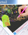 DIY 5D Diamond Painting Kits for Adults Diamond Art Tree of Life Diamond Painting Full Drill Crystal Rhinestone Embroidery Craft Kits for Home Wall Decor Gifts, 12X12Inch