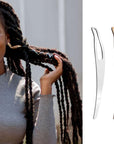 9 Pcs Crochet Hooks for Hair, Latch Hook Tool, Crochet Hair Needle, Hair Locking Tool for Dreads, Interlocking Tool for Locs