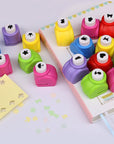 Craft Punches 20Pcs, Kids Hole Punch Shapes 20 Patterns, Craft Hole Punch Shapes, Shape Paper Punch Set for Crafts for Kids and Adults for DIY Scrapbooking Nail Art Craft Punchers Supplies