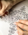 Tattoo Transfer Paper, 100 PCS Tattoo Stencil Paper for Tattooing, 4 Layers Stencil Transfer Paper, A4 Size