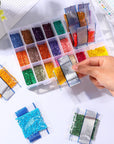 60000 Pcs Rhinestones Diamond Painting Beads Flat Bottom round Resin Diamond Beads Diamond Art Replacement Diamonds for DIY Craft Diamond Painting Accessories (Bright Color)