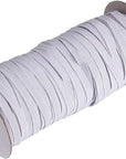 70-Yards Length 1/4" Width Black Braided Elastic Cord/Elastic
