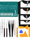 28 PCS Precision Craft Tools Set Vinyl Weeding Tools Kit for Weeding Vinyl, DIY Art Work Cutting, Hobby, Scrapbook
