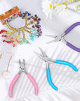 Jewelry Pliers Set - Needle Nose, round Nose and Wire Cutters for Jewelry Making, Repair and Crafts