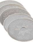 Missouri Star Universal Rotary Cutter Blades 45Mm, 5 Pack | Super Sharp Replacement Blades, Fits All Rotary Cutter Handles | Fabric Trimmer Refill for Quilting and Sewing Projects