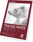 Bachmore 9”X12” Artist’S Tracing Paper Pad, 75 Sheets – Translucent Tracing Paper for Pencil, Marker and Ink - Trace Images, Sketch, Preliminary Drawing, Overlays 32 LB / 50 GSM