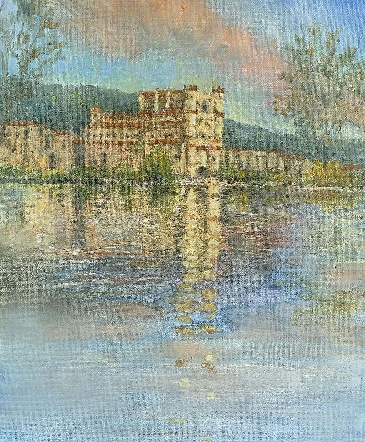 Premium Oil Paint - Set 12 Colors, Maximum Strength Pigmented Oil Paints for Professionals, Students,