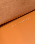 2024 Luxe Fendi-Inspired Tote - Medium & Large Capacity Vintage Real Leather Shoulder Bag with Golden Details for Women