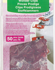 Wonder Clips Pkg of 50, Red