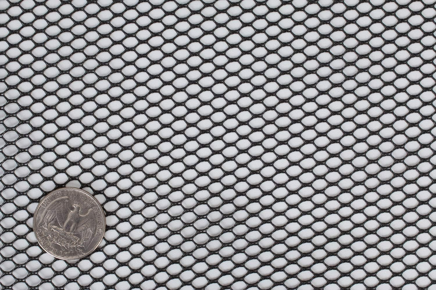 Mesh Fabric Lightweight 18"X 54" Black, 18" by 54",PBA02030