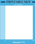 Vellum Paper, 115GSM Transparent Vellum Paper 8.5 X 11 Translucent Clear Printer Paper for Printing Invitation Cards Tracing