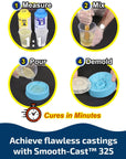 Smooth-Cast™ 325 Colormatch™ Series: Low Viscosity Liquid Plastic Casting Resin - Pint Unit