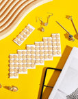 300 Pieces Earring Support Patches Earring Lifters and Earring Backs for Support Pads Earrings Waterproof Lifting Patches Ear Lobe Support Backs