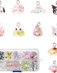 60PCS 3D Kawaii Cartoon Animal Charms Pendant Cute Charms DIY Pendants for Jewelry Making Necklace Earrings Keychains Bracelet, Mutiple Styles (C)