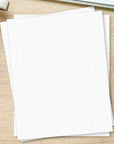 Linen Textured Cardstock White 100 Sheets 80 Lb Cover, 8.5 X 11 Inches for Printers, Invitation, Arts and Craft, Scrapbook, DIY Projects