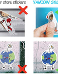 65Pcs Space Vinyl Stickers Pack for Laptop Water Bottle, Solar System Stars Planets Waterproof Stickers for Kids Teachers Students, Astronaut Galaxy Stickers for Scrapbook Luggage