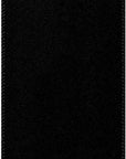 072080 1.5" Wide Single Face Satin Ribbon, Black, 4 Yds