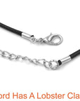 50Pcs 18" Black Waxed Necklace Cord for Jewelry Making