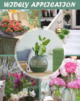 15 PCS Floral Foam, Green Block for Artificial Flowers, round Wet & Dry Foam Bricks, Florist Foam for Flower Arrangements