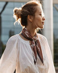 5 PCS Scarf Clips and Ring T Shirt Clip for Women Fashion Metal Circle Buckle for Clothes Hat Belt Decor