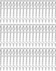 360Pcs Keychain Bulk, 120Pcs Keychain Rings with Chain and 120Pcs Open Jump Ring with 120Pcs Screw Eye Pins for Crafts and Jewelry Making