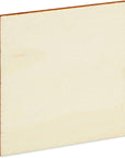 60 Pieces 2X2 Wood Squares for DIY Crafts, Unfinished Wooden Cutout Tiles for Painting