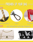 4 Pack 47" Purse Chain, 4 Colors Bag Chain Crossbody Chain Strap Replacement
