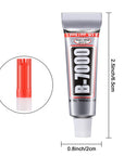 40 Pieces B-7000 Adhesive Multi-Function Glues Paste Adhesive in 3Ml for DIY Craft Glass, Wooden, Manicure, Jewelry Making Supplies