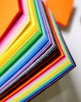 42PCS Colored Felt Fabric Sheets, 6 X 6 Inches Craft Felt Squares for DIY Craft and Sewing Projects