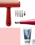 Super Value Block Printing Starter Kit – Includes Ink, Brayer, Lino Handle and Cutters, Speedy-Carve