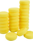 25 Pcs Painting Sponge, Artist Sponge for Watercolor, Crafts, Pottery, Clay, Ceramics, Face Painting & Household Use (2.8 Inch)