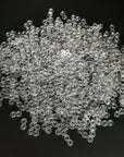 500 Pack S Clips Loom Rubber Bands Clips Plastic Connectors Refills Clips for Loom Bracelets DIY Bracelet Making Loom Band (Transparent)