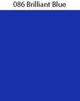 651 Glossy Permanent Vinyl 12 Inch X 6 Feet - Brilliant Blue