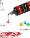 Red Epoxy Resin Color Dye Colorant Liquid Epoxy Resin Pigment,60Ml,Translucent